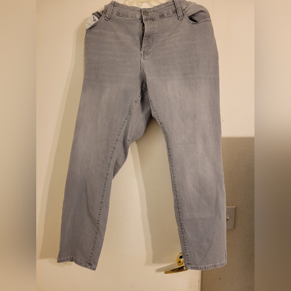 Gray Skinny Jeans, SZ 22W